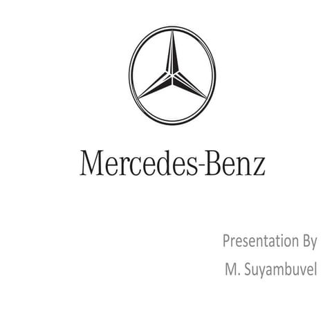 My Pres. On Benz