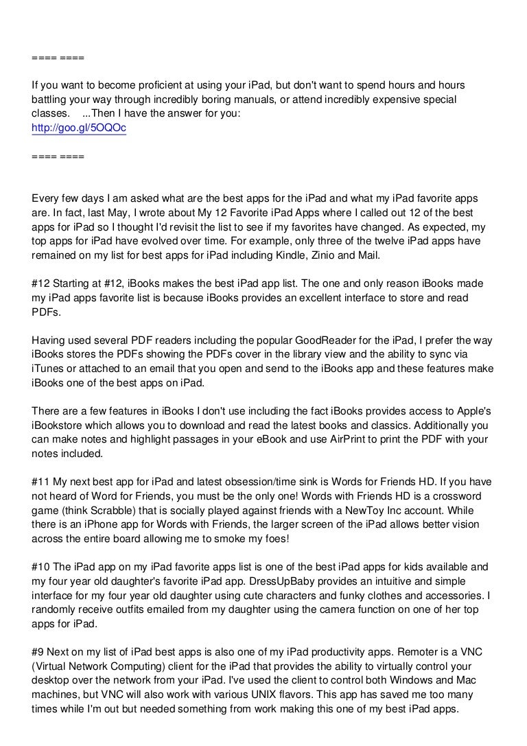 lesson plans for ipad