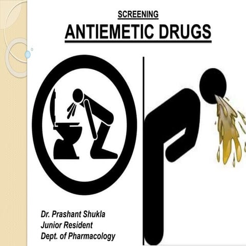 Screening of anti-emetic drugs