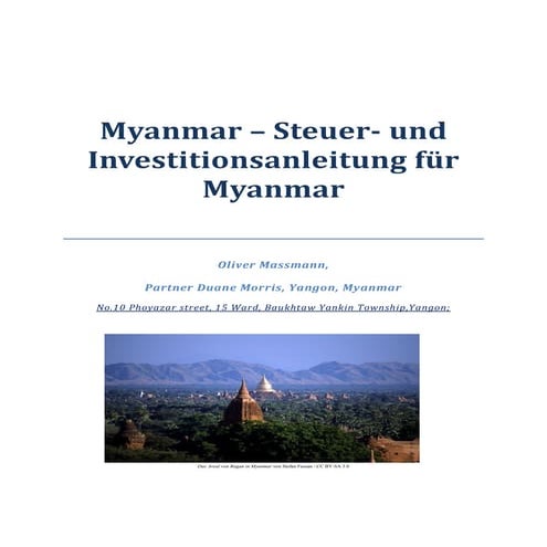Myanmar_ Investment Guide _ Book 2 (GER) 