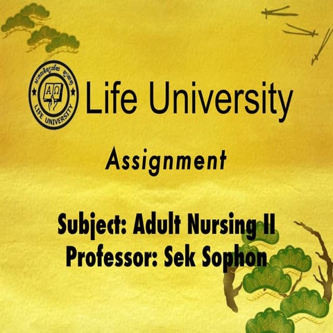 Coronary Artery Disease and Acute Coronary Syndrome