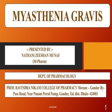 Myasthenia gravis is an autoimmune disorder