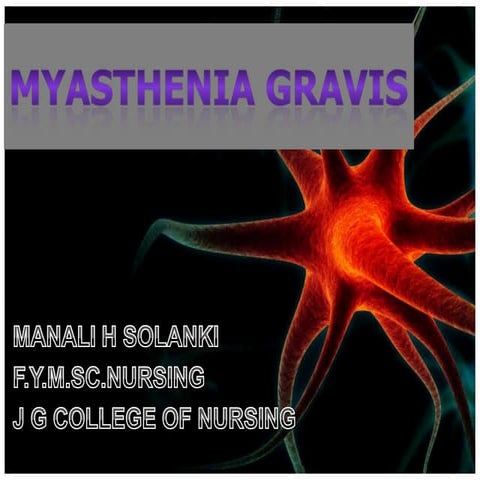 Myasthenia gravis