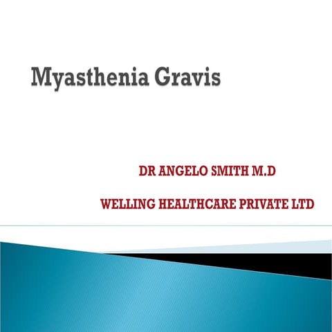 Myasthenia gravis