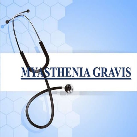 Myasthenia gravis, 