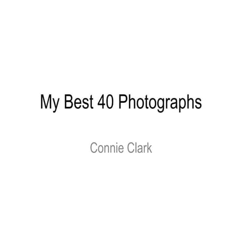 My best 40 photographs2