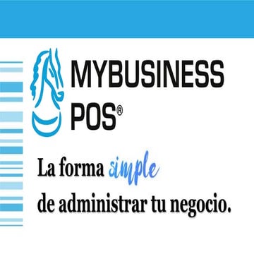 MyBusiness POS Soluciones 2019
