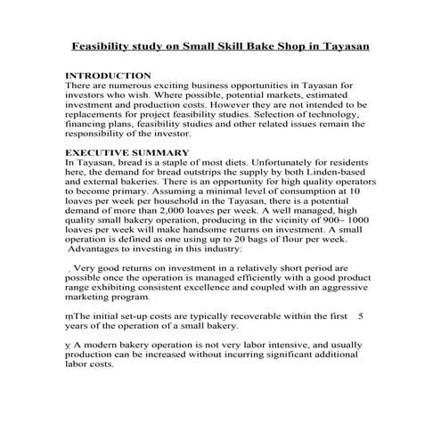 My business opportunity