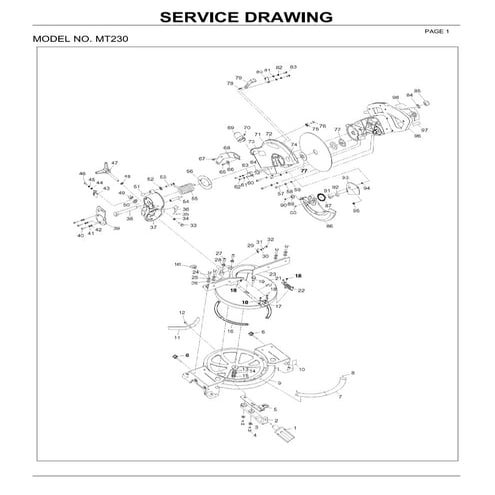 MÁY CƯA ĐA GÓC MT230