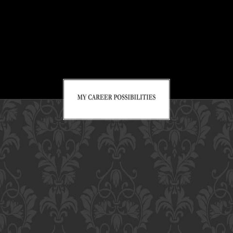 My Career Possibilities