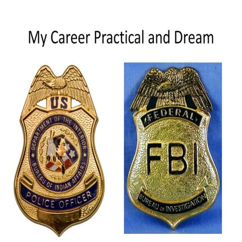 My career practical and dream