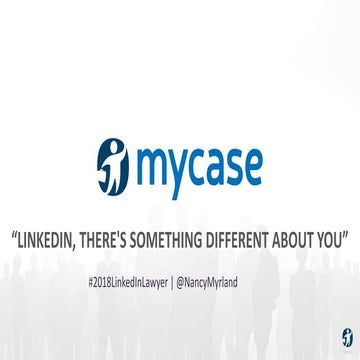 LinkedIn, There's Something Different About You