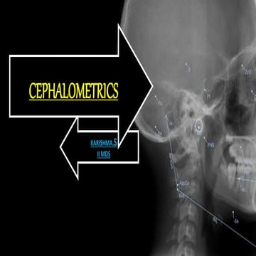CEPHELOMETRICS IN PEDIATRIC DENTISTRY