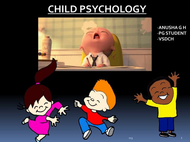 Child psychology