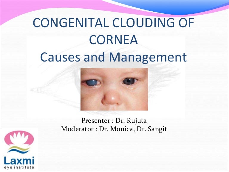 Update On Congenital Glaucoma Mandal Ak Chakrabarti D Indian J