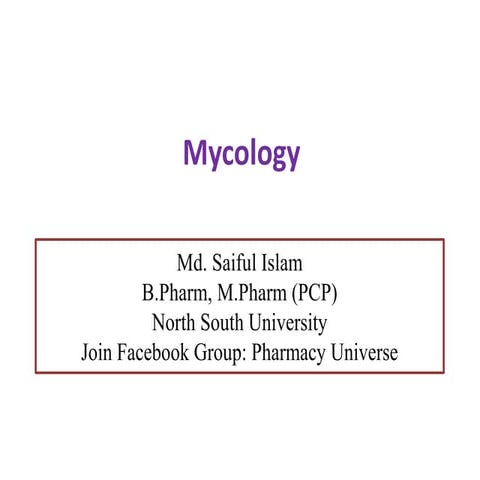 Mycology