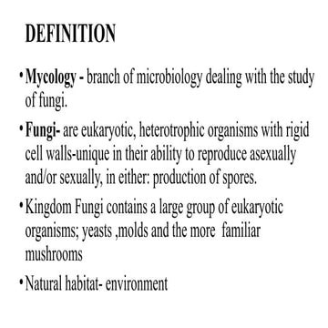 Mycology based on Pof KENNEDY MUNISI.pptx