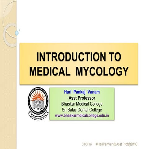 Mycology introduction hpv