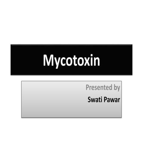 Mycotoxin
