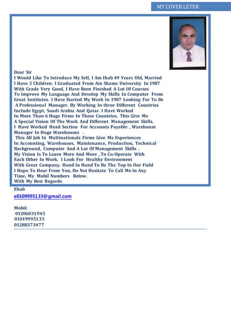 CV - Talha | DOC