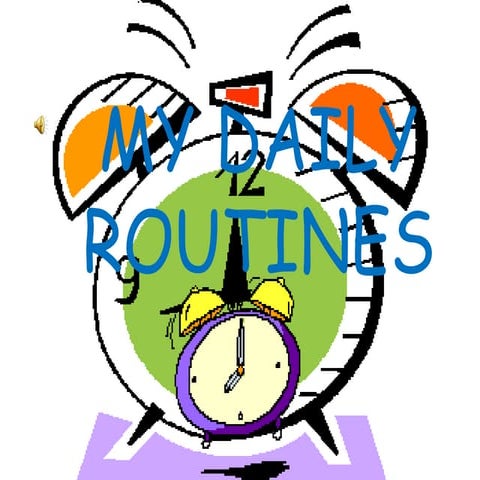 My daily routine
