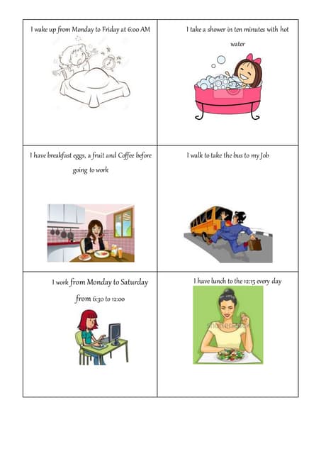 Daily Routines - famous people