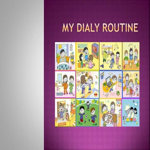 My dialy routine | PPTX