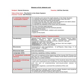 My didactic unit 3º