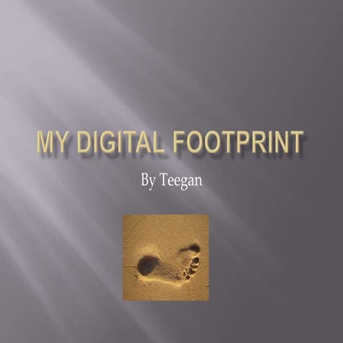 My digital footprint