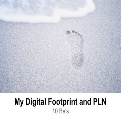 My digital footprint and PLN