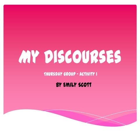 My discourses