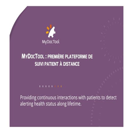 Mydoctool presention MeetUp #PHIM14