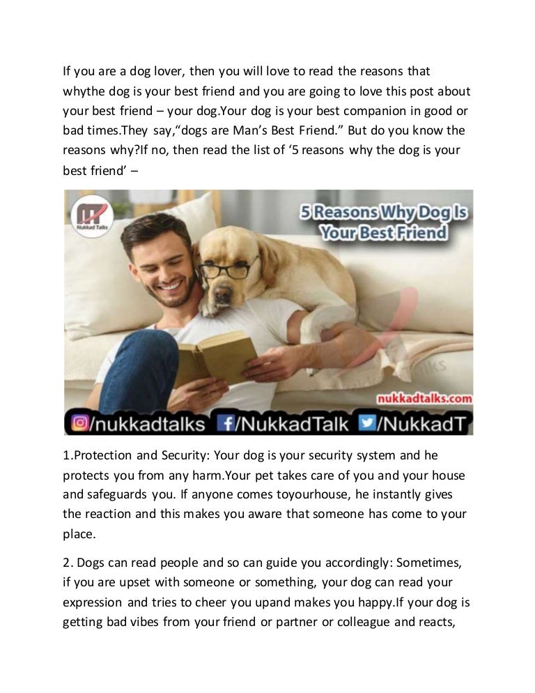 my dog is my best friend