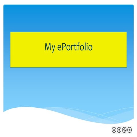 Why do you need an ePortfolio?