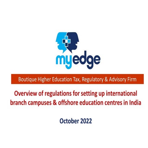 Foreign Universities permitted to set up offshore campuses in India | PDF