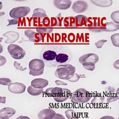 Myelodysplastic syndrome