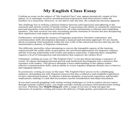 Argumentative Essay Examples For High School | PDF