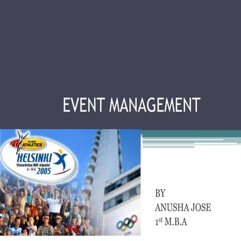 My Event Mgt