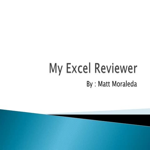 EXCEL REVIEWER | PPTX