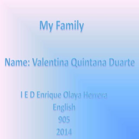 QUINTANA DUARTE FAMILY 