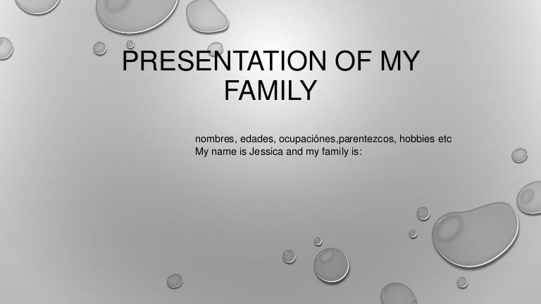 My Family Презентация My Family Презентация