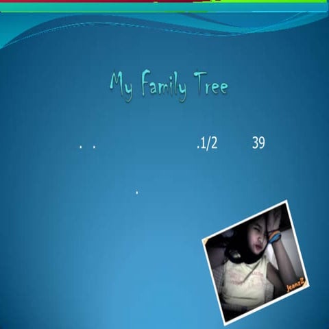 My family tree | PPTX