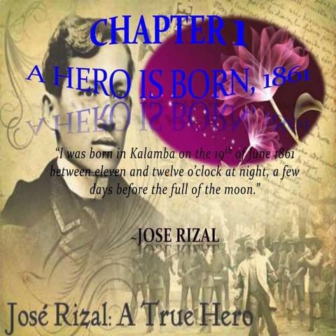 rizal life and works chapter 1 | PPTX