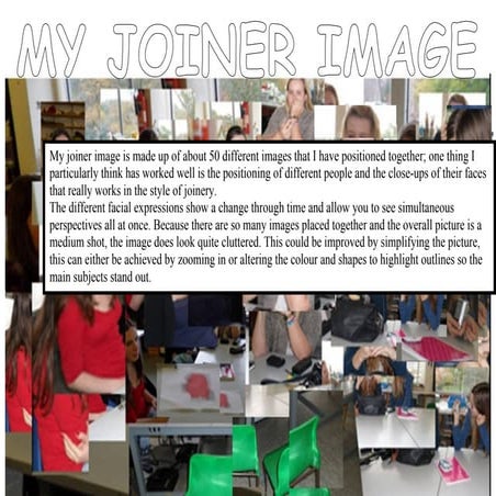 My final photo joiner and analysis (round the table)