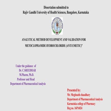 My final presentation