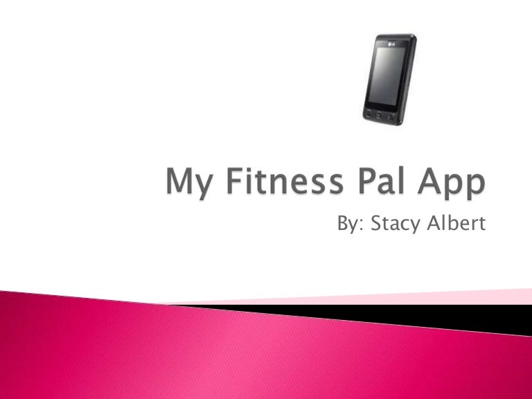 My fitness pal app
