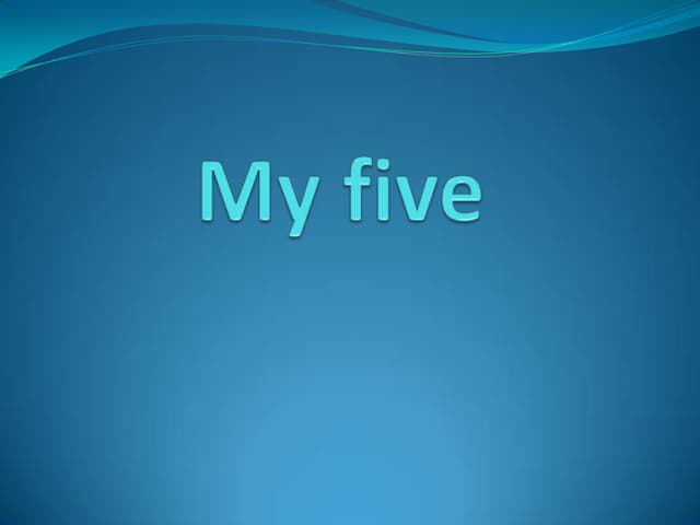 Myfive