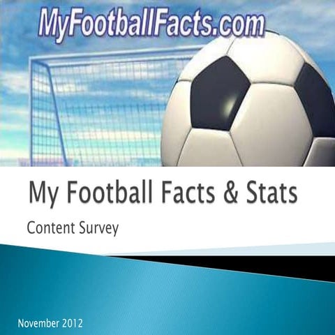 My football facts and stats | PPTX