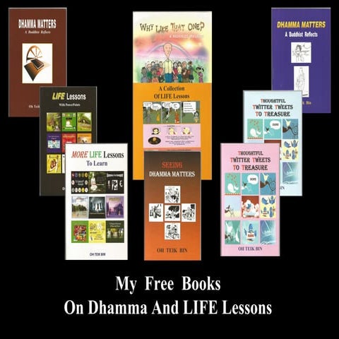 My Free Books On Dhamma & LIFE Lessons