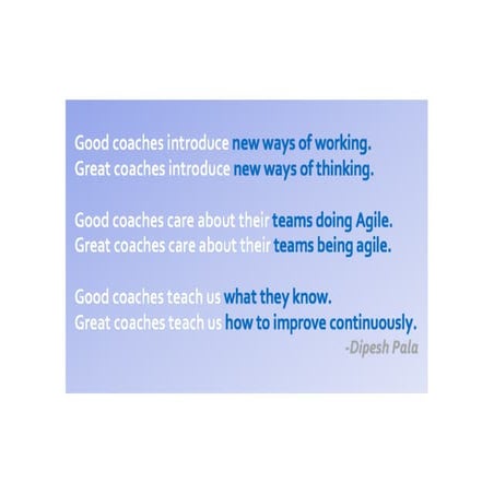 Difference between Good Coaches and Great Coaches